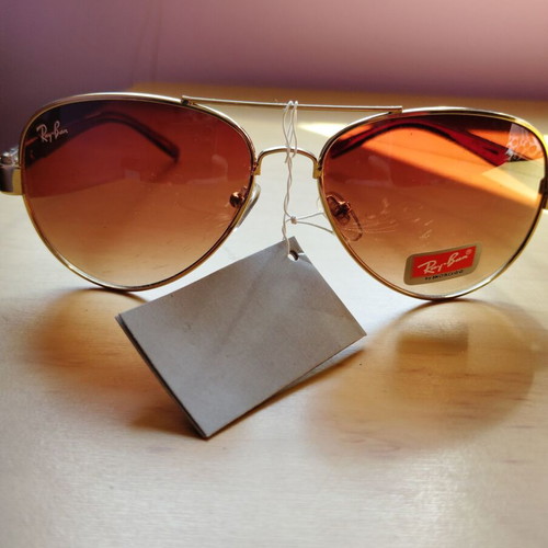 Ray Ban sunglasses new, gold and brown