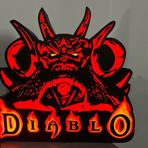 Diablo lightbox like new with USB light intensity adjustment 24x23cm