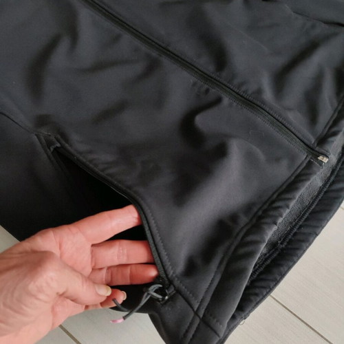 Men's windbreaker jacket Decathlon 3XL like new, black