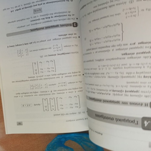 Mathematics Grade 3 High School Technological Direction used, Linear Algebra, Complex Numbers