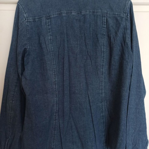 Denim blue shirt H&M size XXL with large fit, like new