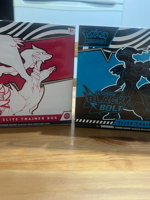 Pokemon Black Bolt & White Flare Elite Trainer Box καινούργιο, πακέτο