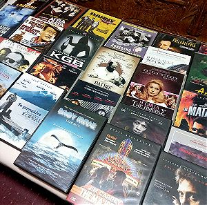 60 DVD ( Ξένες και Ελληνικές ταινίες, τιμή για όλα)