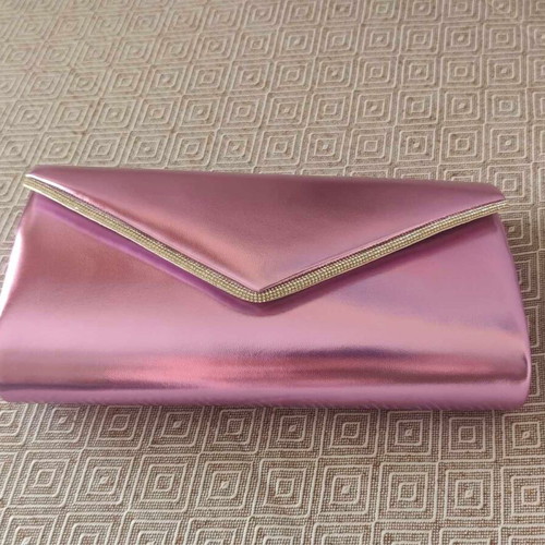 Women's envelope bag, clutch and shoulder chain