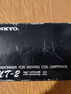 Transformer for moving coil cartridge Onkyo MT-2 like new