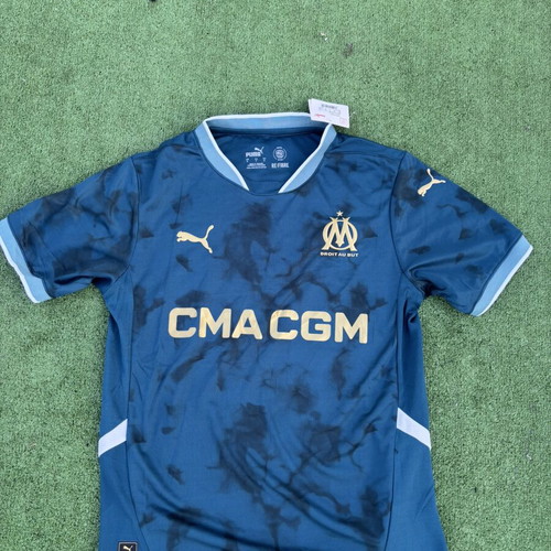 Marseille football jersey, size S, authentic