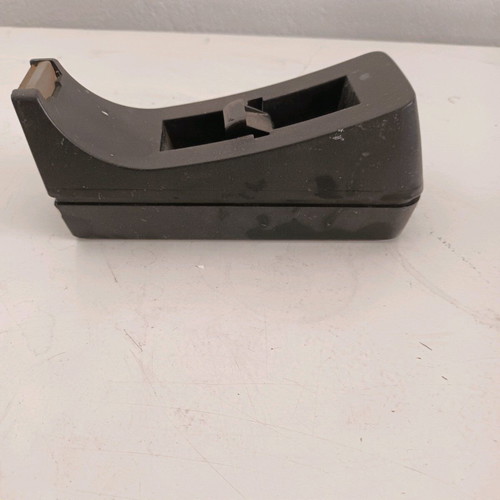 Scotch tape dispenser and finger wetener like new set