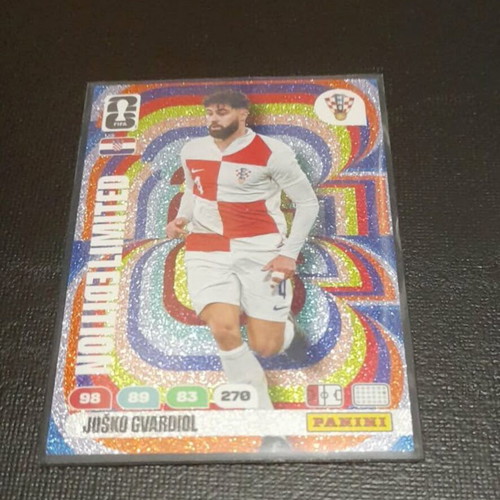 FIFA World Cup 2026 Adrenalyn XL Joško Gvardiol Limited Edition card