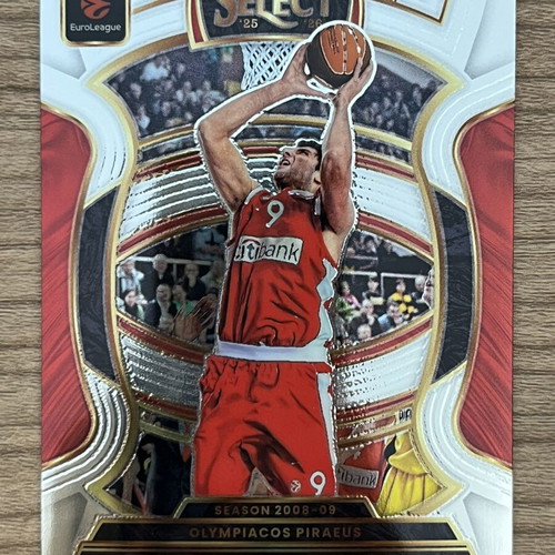 2025-26 Panini Select Euroleague Basketball Card Ioannis Bourousis like new