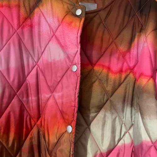 Fransa quilted jacket like new, size L plus size, multicolor