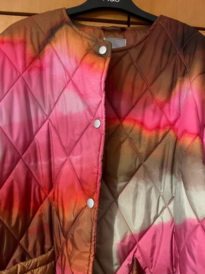 Fransa quilted jacket like new, size L plus size, multicolor