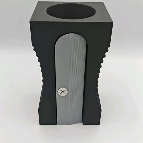 Pencil holder shaped like a sharpener new, 3d printed from esun pla+ material