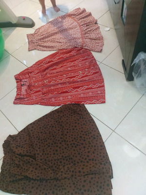 Skirts and shorts new, all together