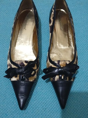 Γυναικεία παπούτσια Dolce & Gabbana animal print σαν καινούργια, μπαλαρίνες 38