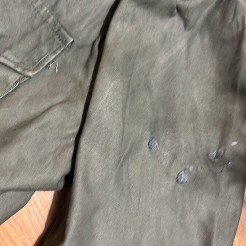Military hunting jacket large used