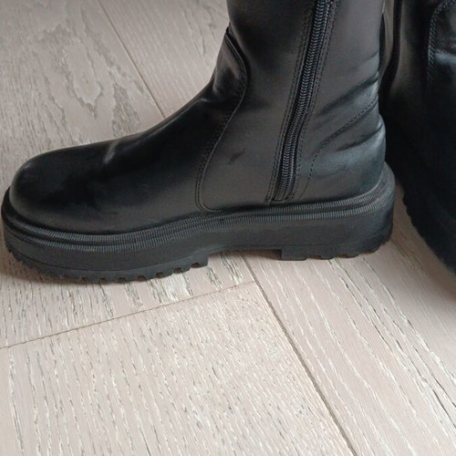 Zara ankle boots used, black, size 38, very good condition