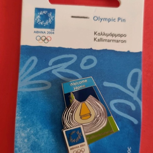 Authentic Olympic Pins Athens 2004 Set of 6