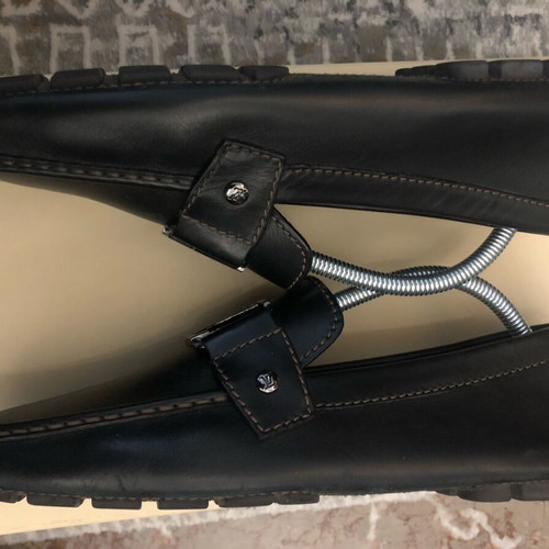 Louis Vuitton Monte Carlo leather flats like new, size 43.5 brown