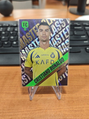Cristiano Ronaldo Panini Top Class Master Class 242 Al Nassr new