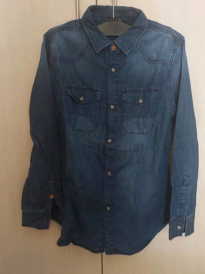 Zara Boys denim shirt like new, 134cm for 9 years old