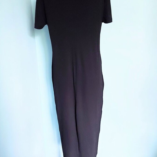 Marks & Spencer black dress ribbed lycra, XL to 3XL, like new