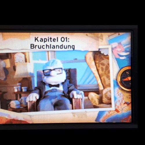 Disney Pixar Up PSP game like new, German version