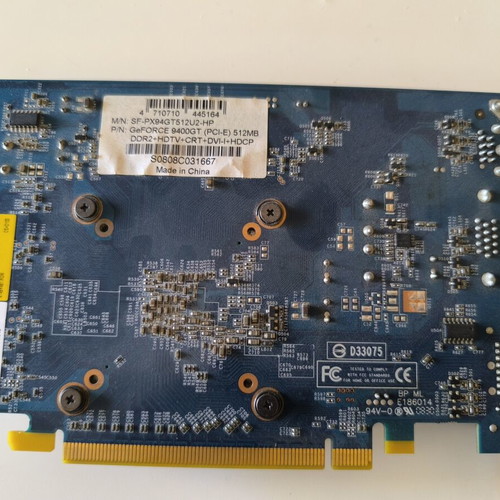 Sparkle Nvidia GeForce 9400 GT 512MB DDR2 graphics card like new