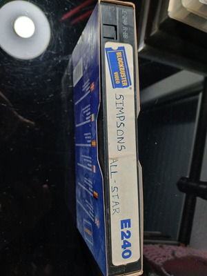 Simpsons All-Star VHS μεταχειρισμένο, κινούμενα σχέδια