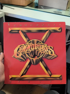 Commondores Heroes vinyl record used