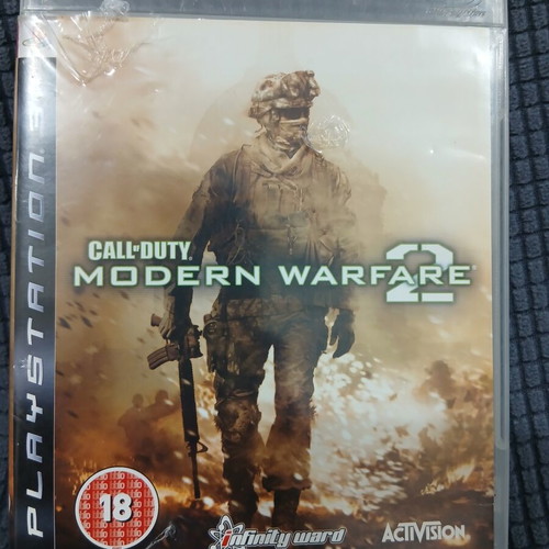 Call of Duty Modern Warfare 2 PS3 game used with manual
