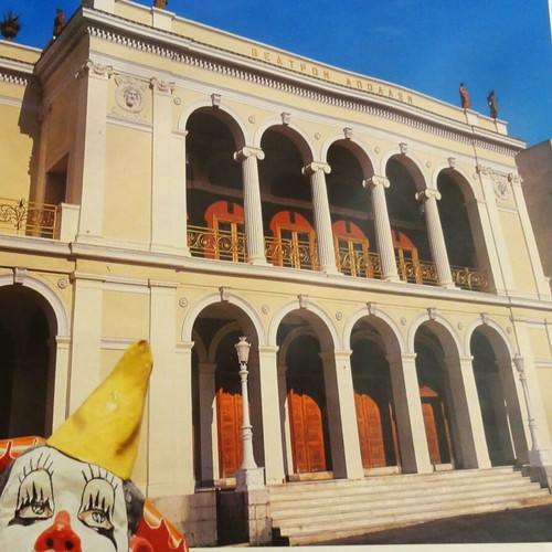 Vintage Poster Patras Apollon Theatre used, 70x100cm