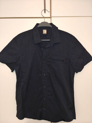 Decathlon men's shirt with short sleeves like new, blue size M