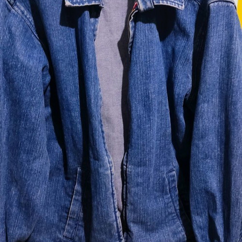 Denim jacket used, size 58, unisex, blue