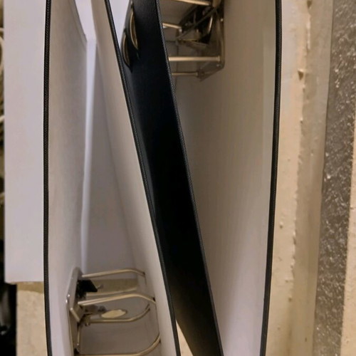 Ring binders used, set of 2, A4 7.5cm with mechanism