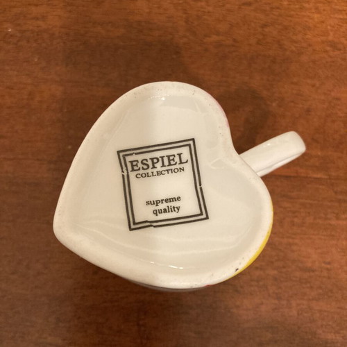 Espiel Collection Heart-Shaped Valentine Coffee Cup