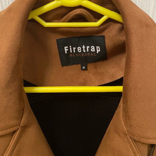 Firetrap jacket new, brown, size M