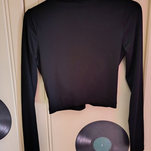 Calliope short blouse like new, black