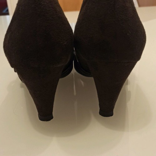 Mary Jane Pumps No 41 Brown Leather Like New