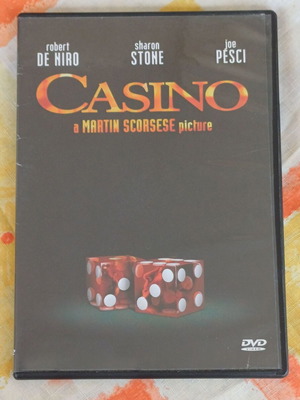 Casino DVD καινούργιο, δράμα αστυνομικό βιογραφία με υπότιτλους