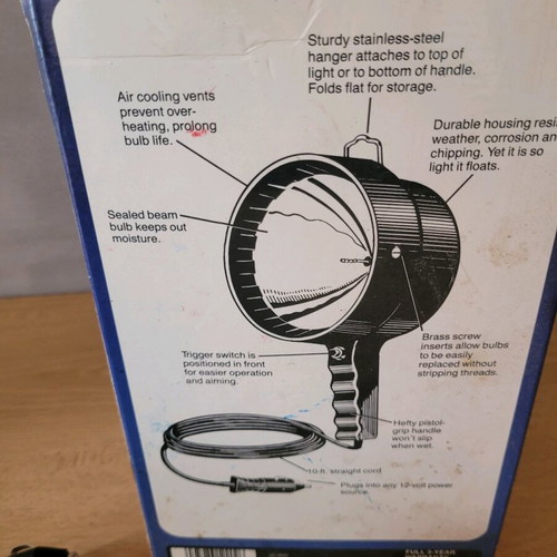 American car flashlight like new