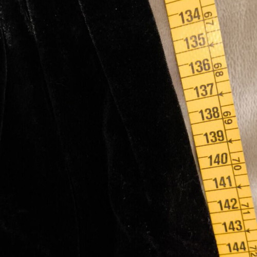 Evening dress velvet black, off-shoulder, new