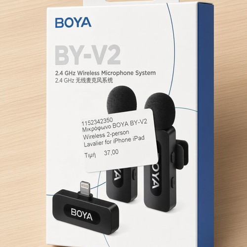 BOYA BY-V2 Lightning Microphones for iPhone