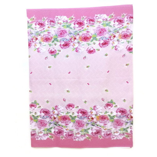 Tablecloth Roses new, 100% cotton, 150x170 cm