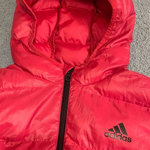 Adidas jacket black pink for 13-14 years like new for girls
