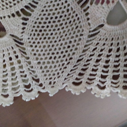 Knitted tablecloth new 1x1