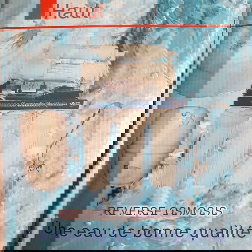 Φίλτρο νερού αντίστροφης όσμωσης 5 σταδίων νέο