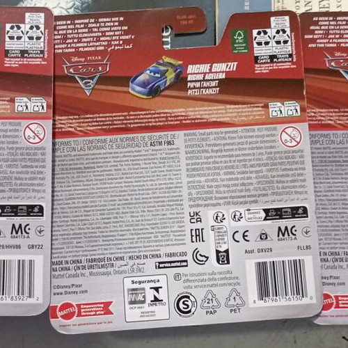 Αυτοκινητάκια Disney Pixar Cars Λοτ 3 τεμ Καινούργια