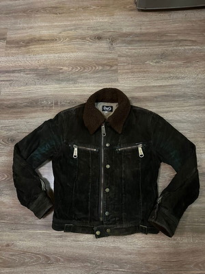 Vintage 90's Dolce & Gabbana Ribbed Corduroy Jacket used, size L