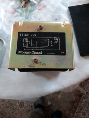 Monark Diesel 83 831 009 Control Relay 12/24V New (NOS)