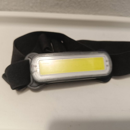 Led headlamp with USB Type-C rechargeable port and extra strap